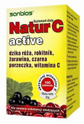 Natur - C aktiv 100 tablet. SANBIOS